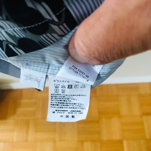 STUSSY POLO SHIRT NEW WITHOUT TAG SIZE US XL - Picture 8 of 8